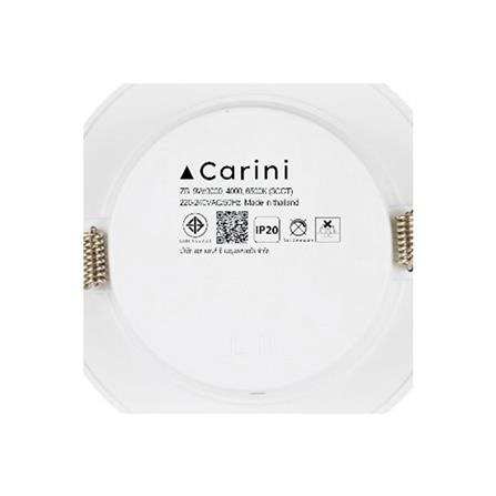 ดาวน์ไลท์ LED CARINI ZB 3.7 นิ้ว 9 วัตต์ DAYLIGHT/COOL WHITE/WARM WHITE สีขาว_8