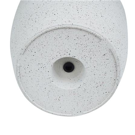 กระถางพลาสติก SPRING MORE 25 ซม. สีขาว_2