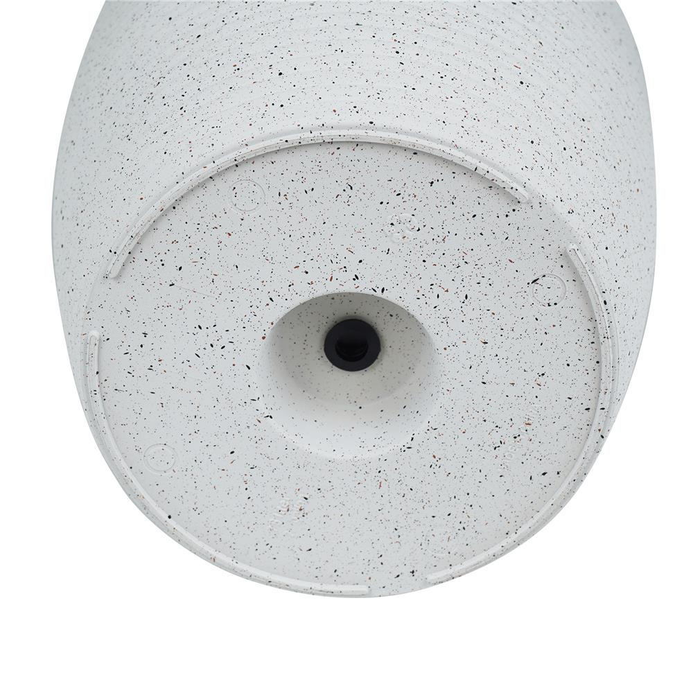 กระถางพลาสติก SPRING MORE 30 ซม. สีขาว