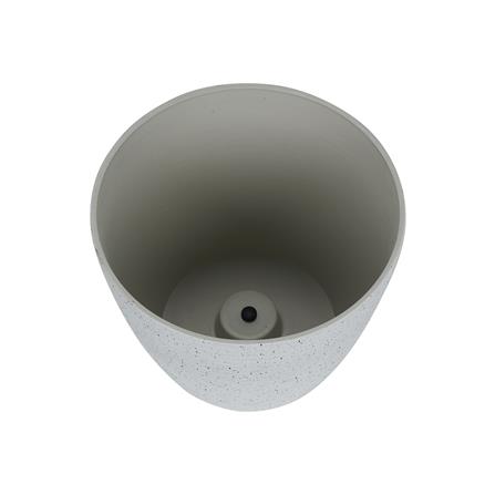 กระถางพลาสติก SPRING MORE 30 ซม. สีขาว_1