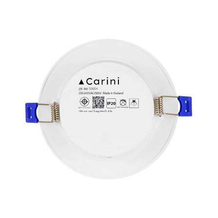 ดาวน์ไลท์ LED CARINI ZB 3.7 นิ้ว 9 วัตต์ WARM WHITE สีขาว_3