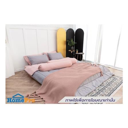 ผ้านวม SANTA BEDDING 100x90 นิ้ว สี PINK/GREY_3
