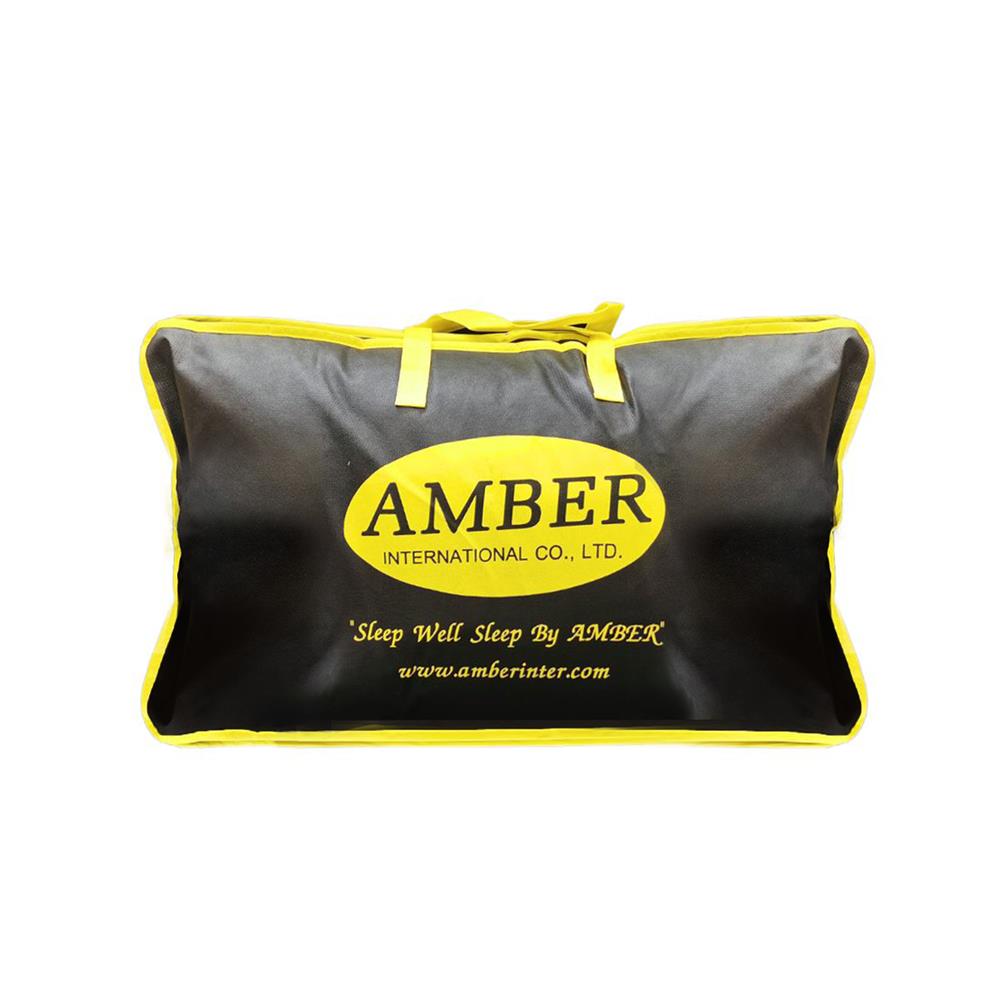 หมอนสุขภาพ AMBER MICROGEL สีขาว