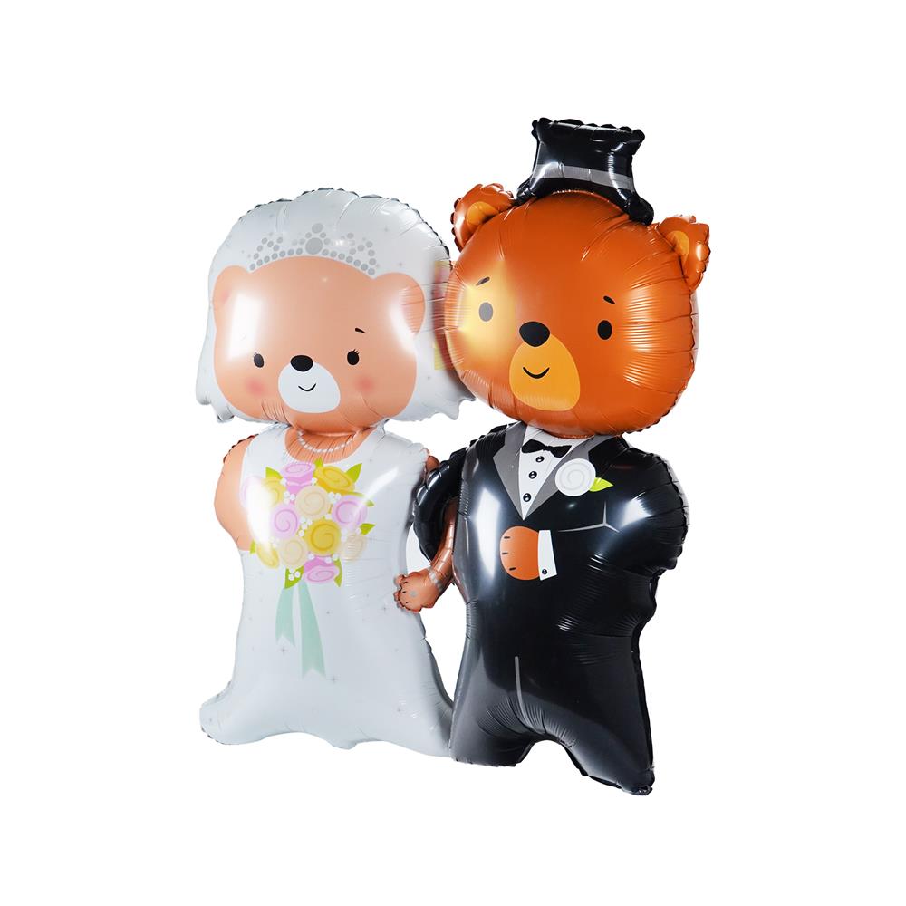 ลูกโป่งฟอยล์ คู่บ่าว-สาว SNAZZ 42 นิ้ว