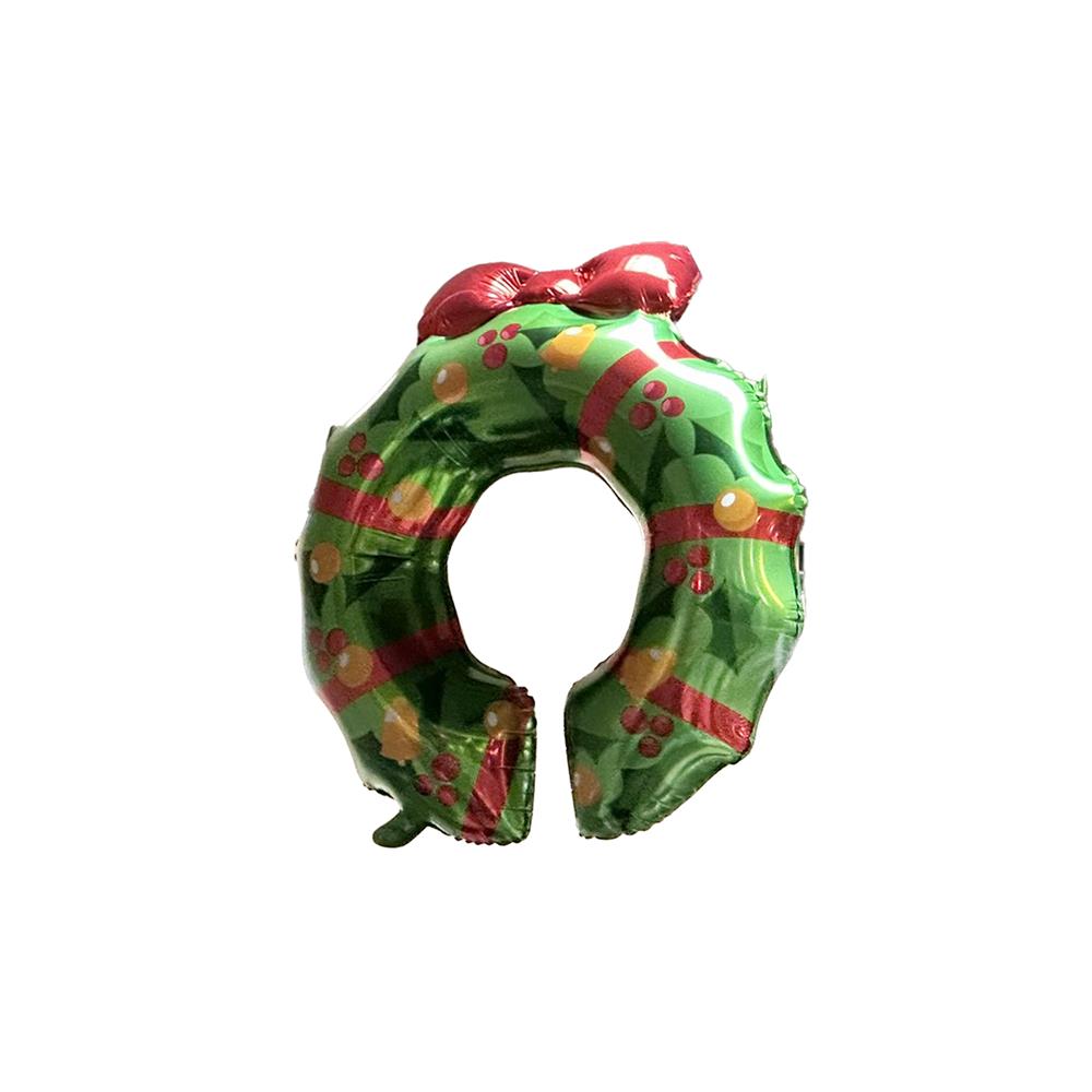 ลูกโป่งฟอยล์ตัวเลข 2026 SNAZZ 32 นิ้ว สีเขียว-แดง