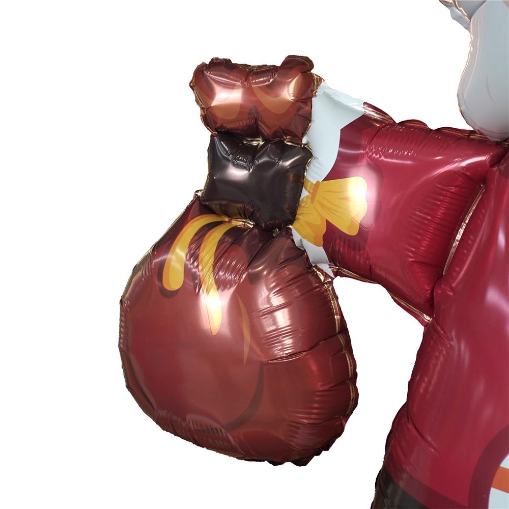 ลูกโป่งฟอยล์ SANTA CLAUS SNAZZ 42 นิ้ว สีแดง
