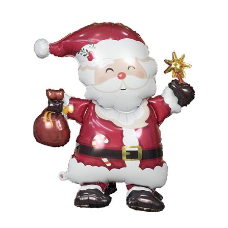 ลูกโป่งฟอยล์ SANTA CLAUS SNAZZ 42 นิ้ว สีแดง_0