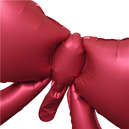 ลูกโป่งฟอยล์โบตกแต่ง SNAZZ 17 นิ้ว สีแดง_1