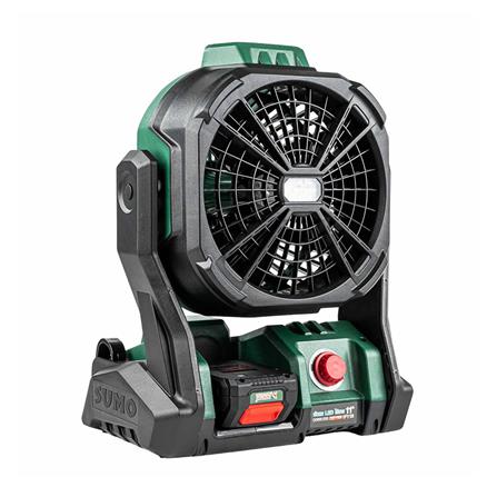 ชุดพัดลมไร้สาย 8 นิ้ว (พร้อมแบตเตอรี่และแท่นชาร์จ) SUMO F118_2