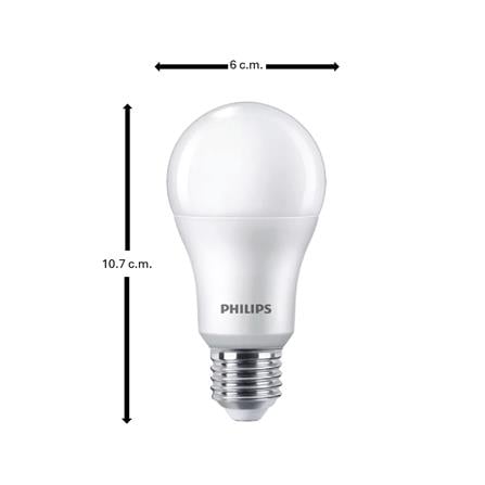 หลอด LED PHILIPS A60 15 วัตต์ DAYLIGHT E27 (แพ็ก 6 ชิ้น)_3
