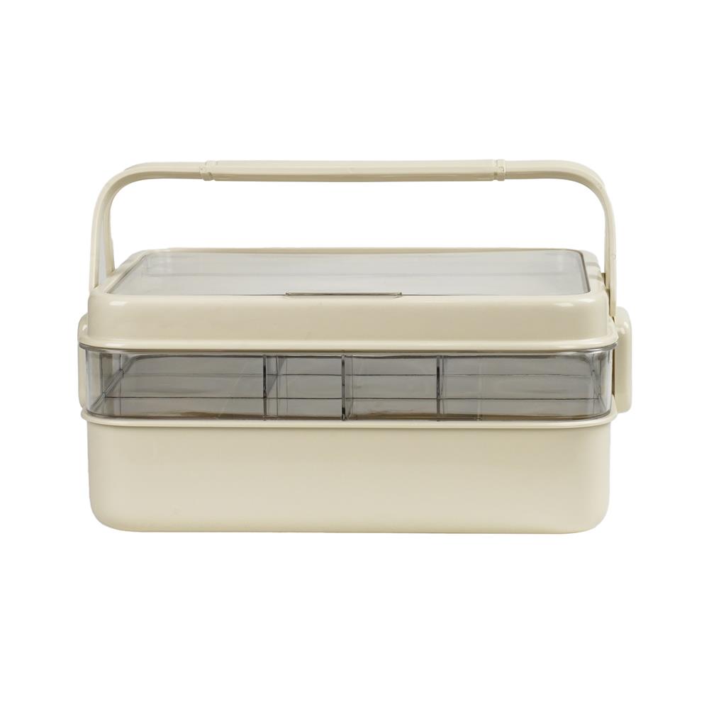 กล่องหูหิ้ว STACKO JUDY 33.5x23.5x14 ซม. สีครีม