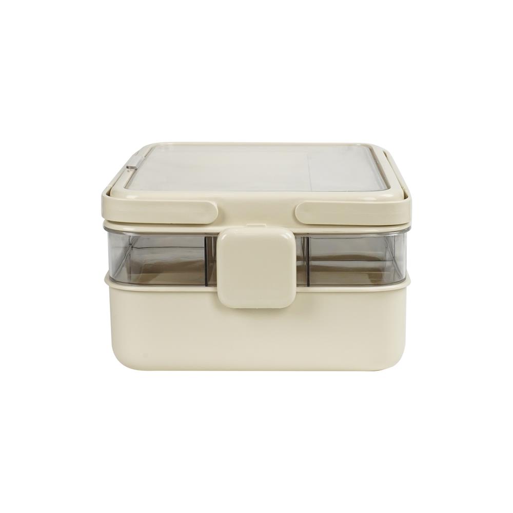 กล่องหูหิ้ว STACKO JUDY 33.5x23.5x14 ซม. สีครีม