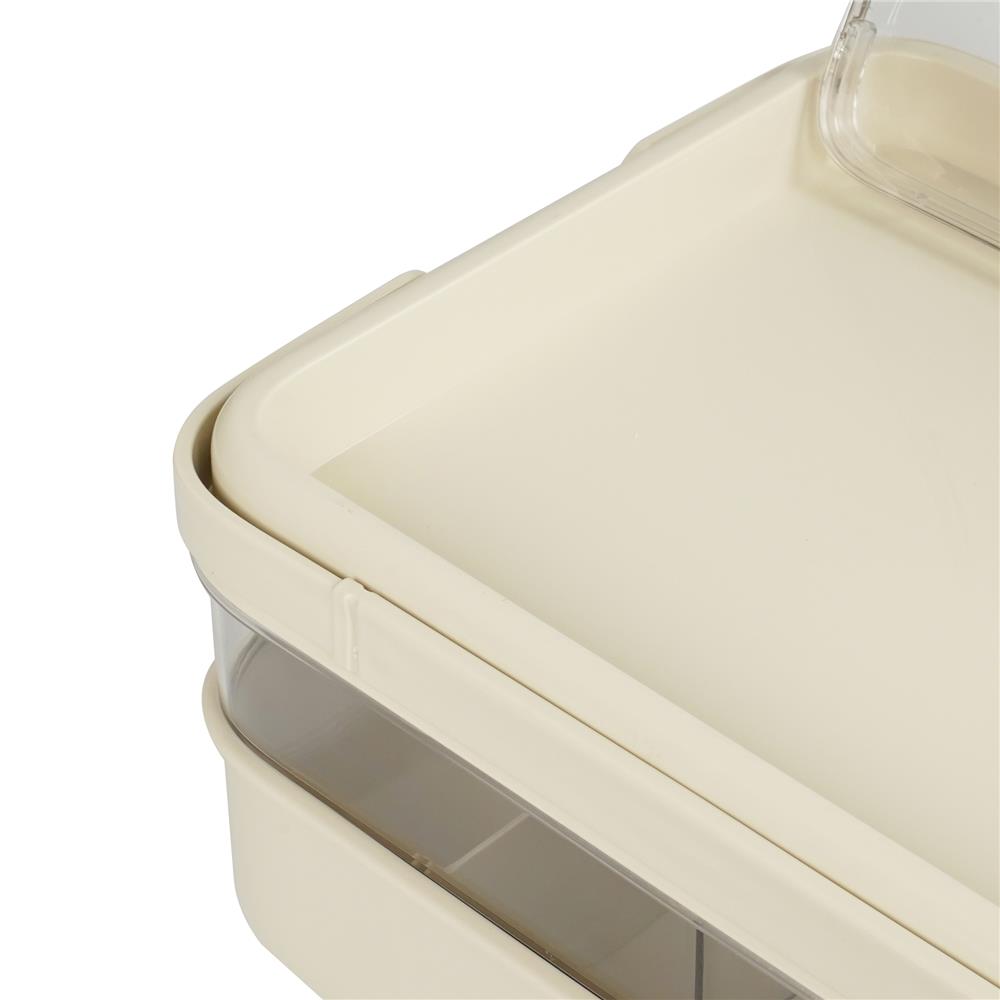 กล่องหูหิ้ว STACKO JUDY 33.5x23.5x14 ซม. สีครีม