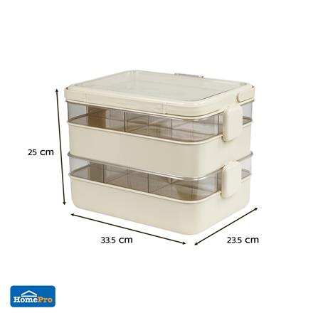 กล่องหูหิ้ว STACKO JUDY 33.5x23.5x25 ซม. สีครีม_8