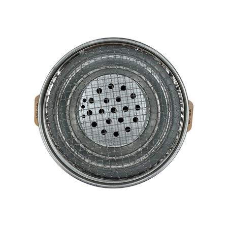 เตาถ่านบาร์บีคิวตั้งโต๊ะ ทรงกลม SPRING XPLOR สีดำ_2