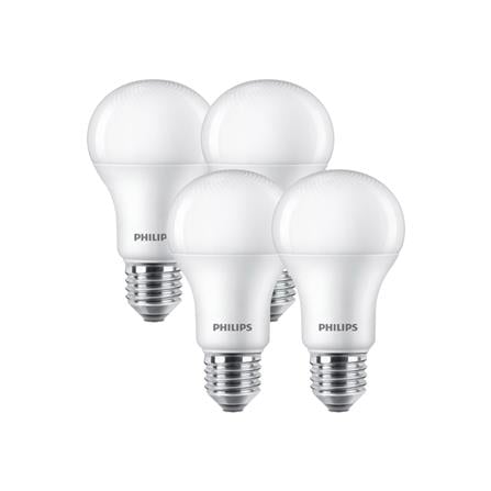 หลอด LED PHILIPS A60 12 วัตต์ COOL WHITE E27 (แพ็ก 4 ชิ้น)_0