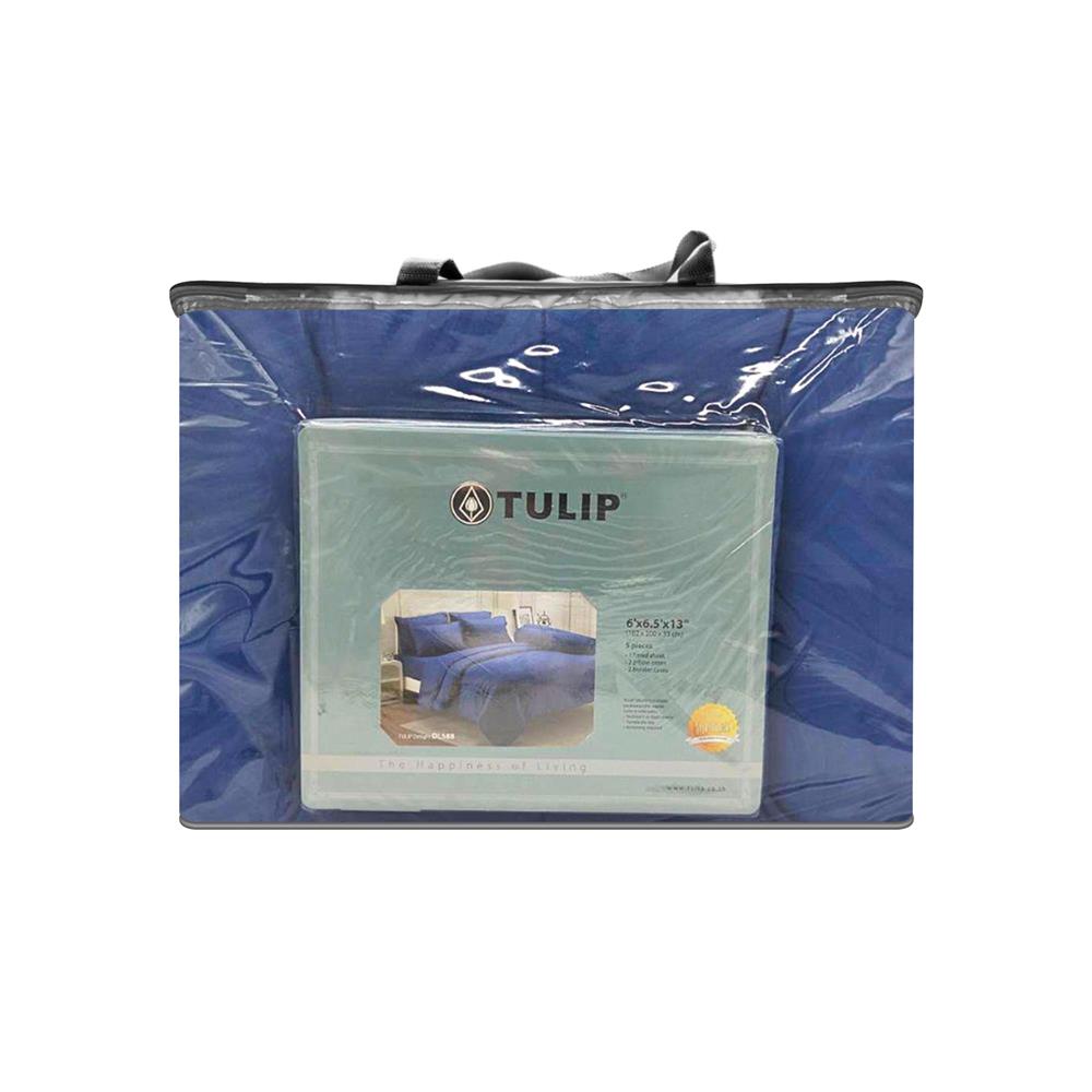 ชุดผ้าปูที่นอน 6 ฟุต (ชุด 6 ชิ้น) TULIP DELIGHT 60239-DL588