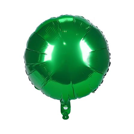 ลูกโป่งฟอยล์วงกลม SNAZZ 18 นิ้ว สีเขียว_0