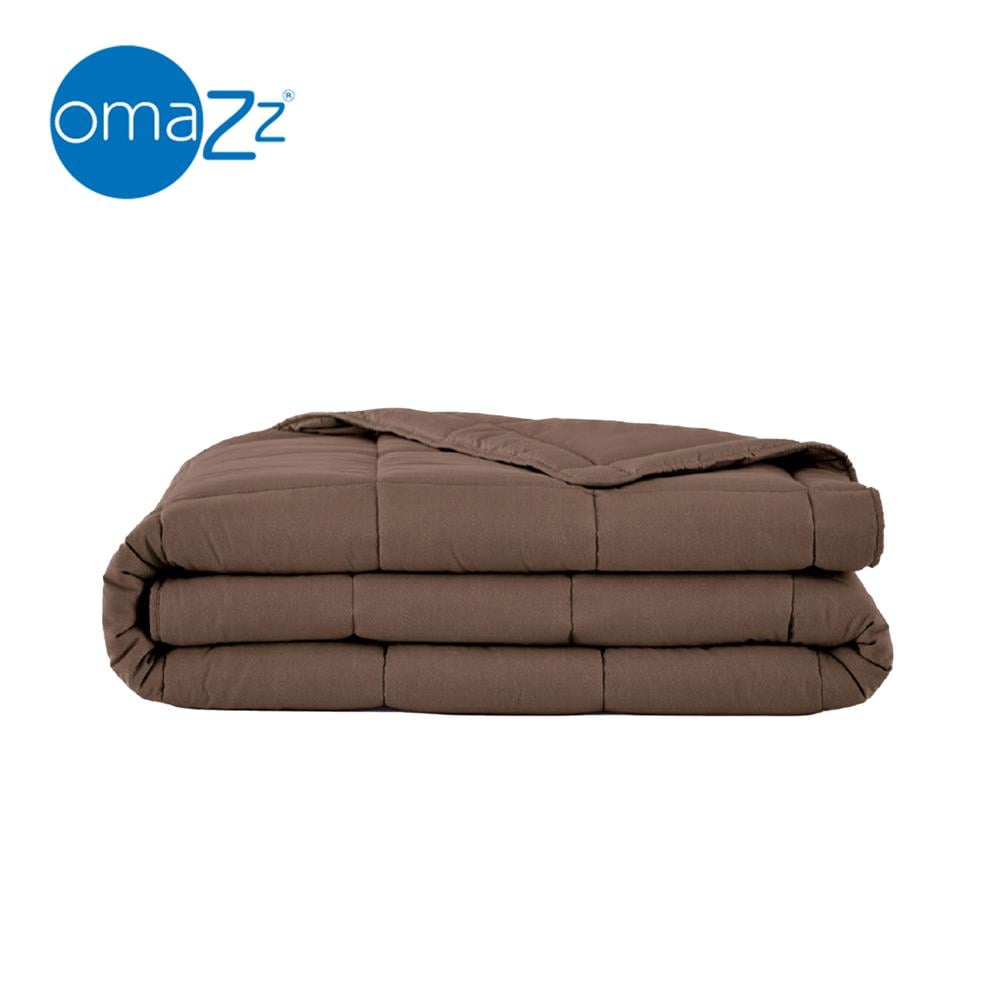 ผ้านวม OMAZZ PAUL TAILOR 100x90 นิ้ว สี ESPRESSO