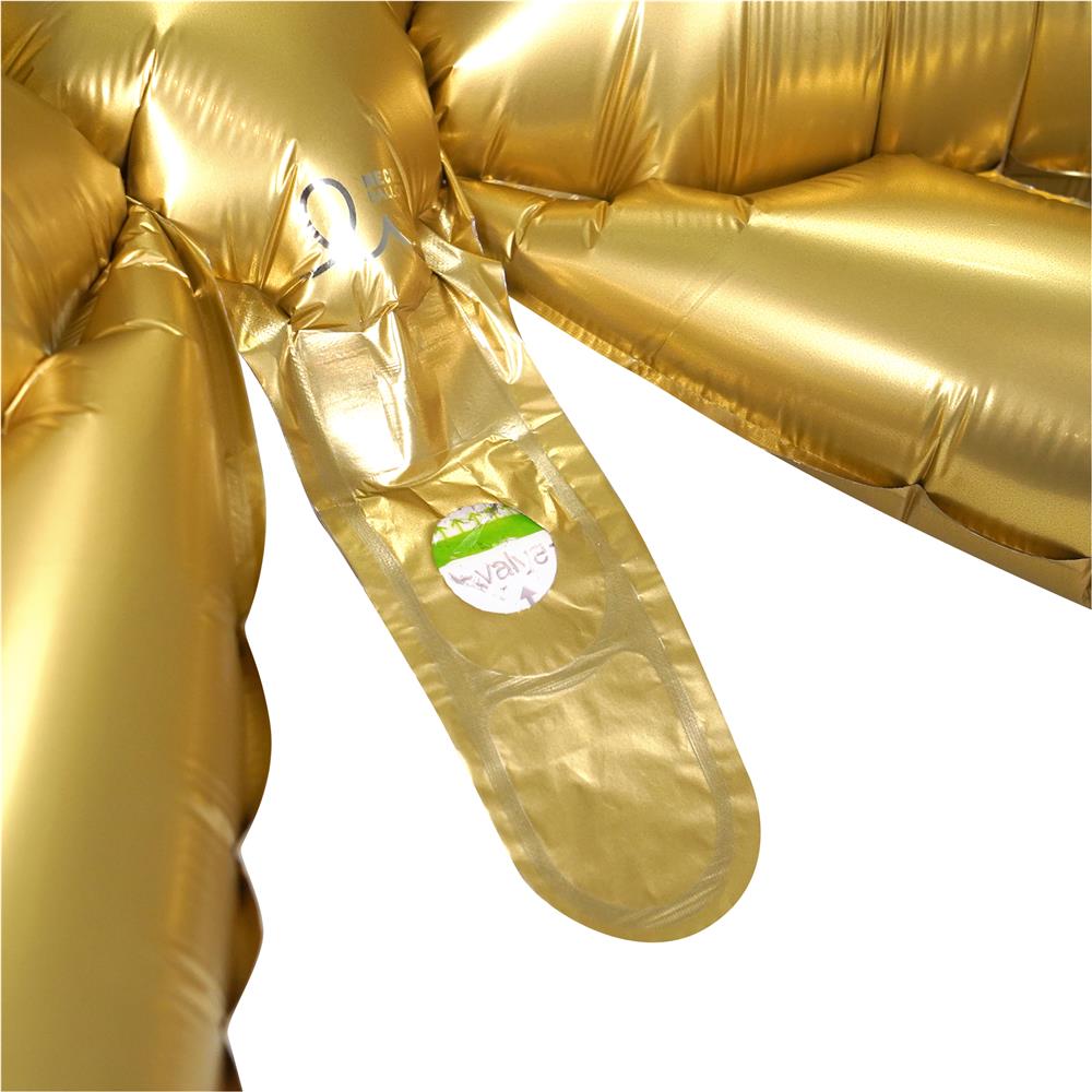 ลูกโป่งฟอยล์โบตกแต่ง SNAZZ 17 นิ้ว สีทอง