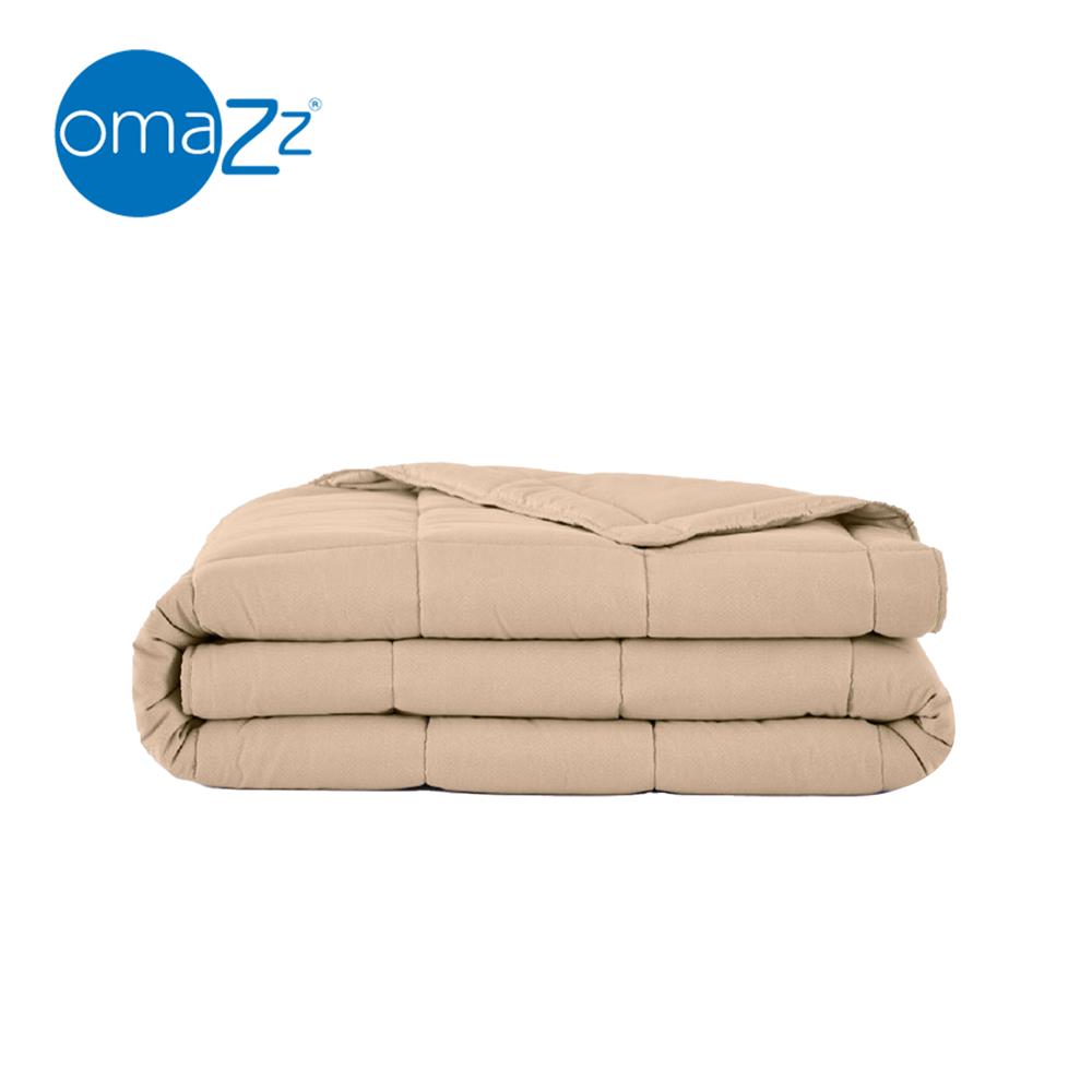 ผ้านวม OMAZZ PAUL TAILOR 100x90 นิ้ว สี CHAMPAGNE