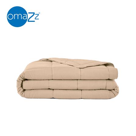 ผ้านวม OMAZZ PAUL TAILOR 100x90 นิ้ว สี CHAMPAGNE_0