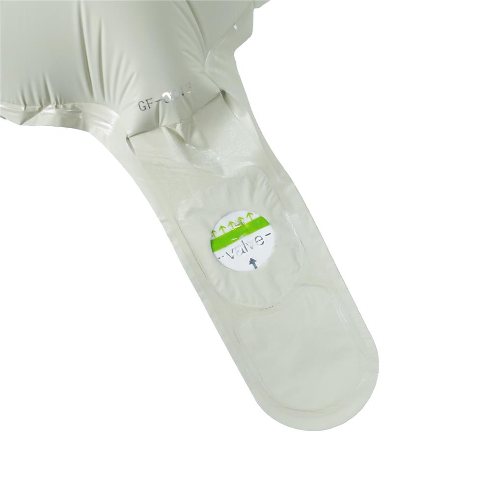 ลูกโป่งฟอยล์ ดอกไม้ตกแต่ง SNAZZ 17 นิ้ว สีเงิน