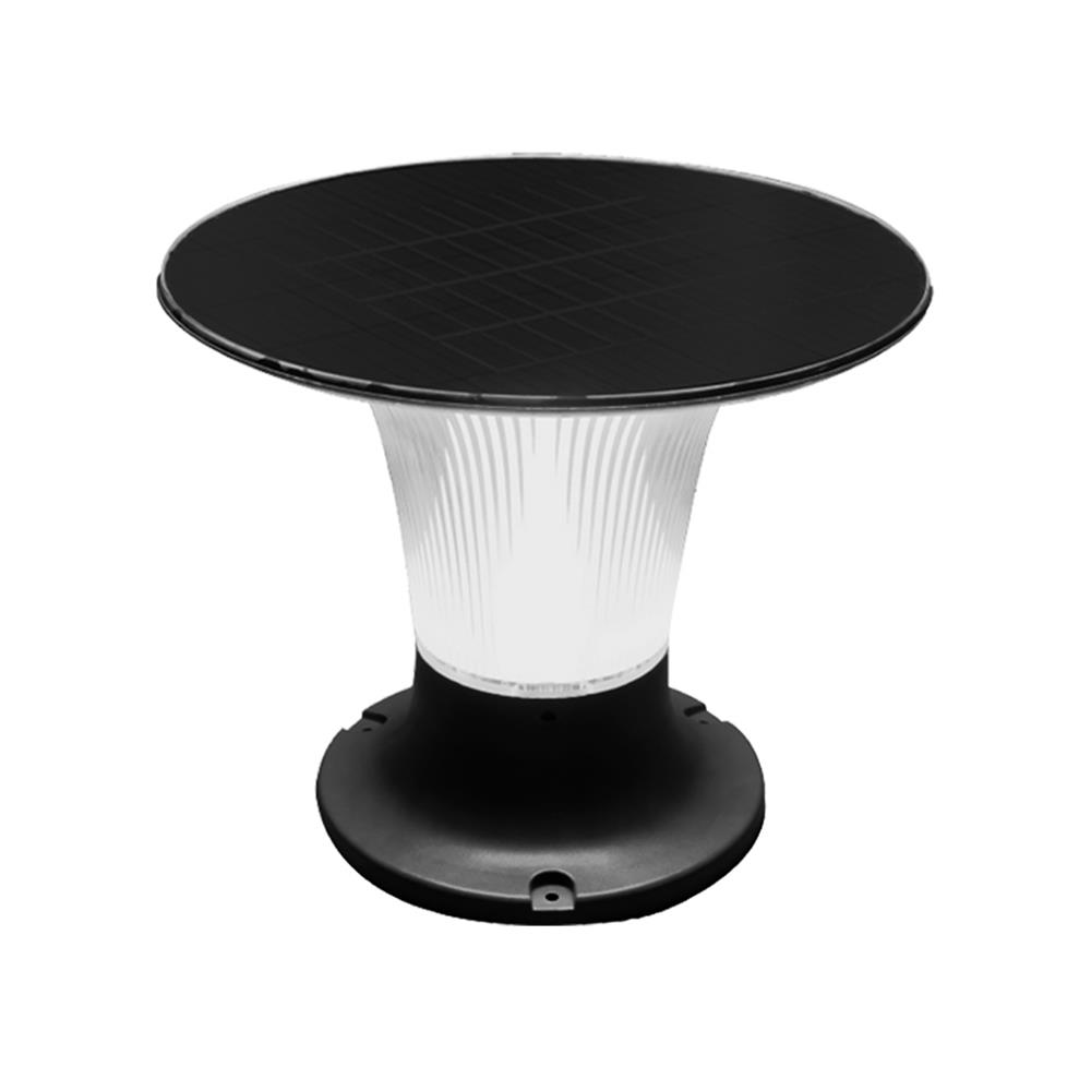 ไฟหัวเสา SOLAR SHINING GRANDE 120 วัตต์ DAYLIGHT/COOL WHITE/WARM WHITE สีดำ