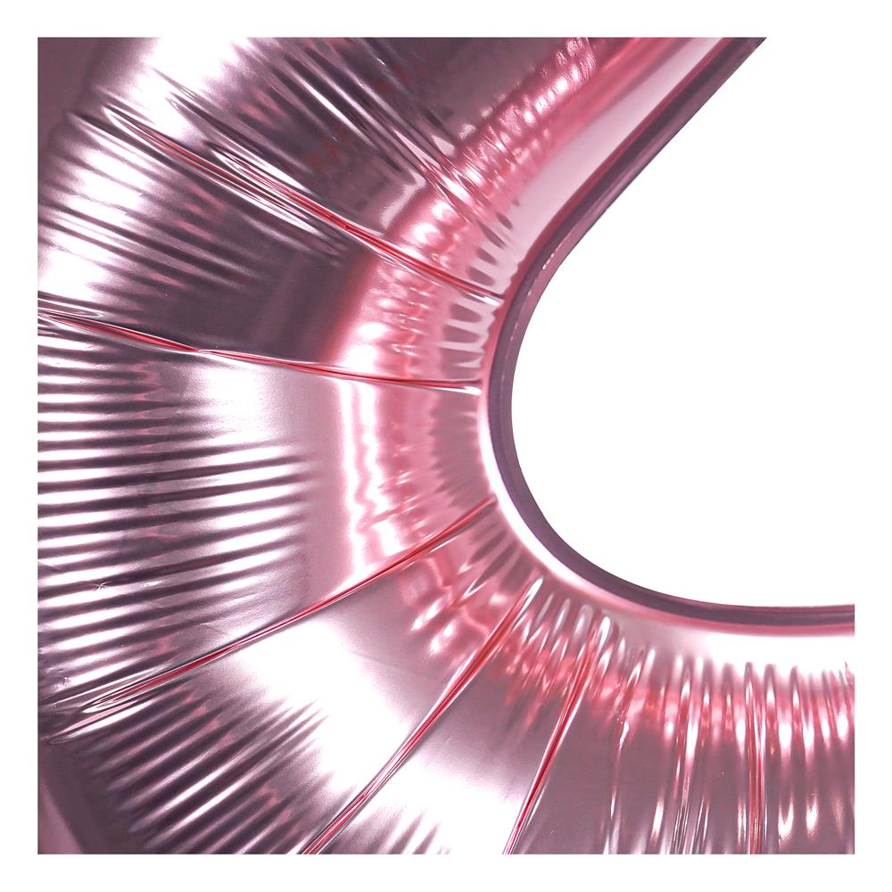 ลูกโป่งฟอยล์ตกแต่ง SNAZZ เลข 4 40 นิ้ว สีชมพู