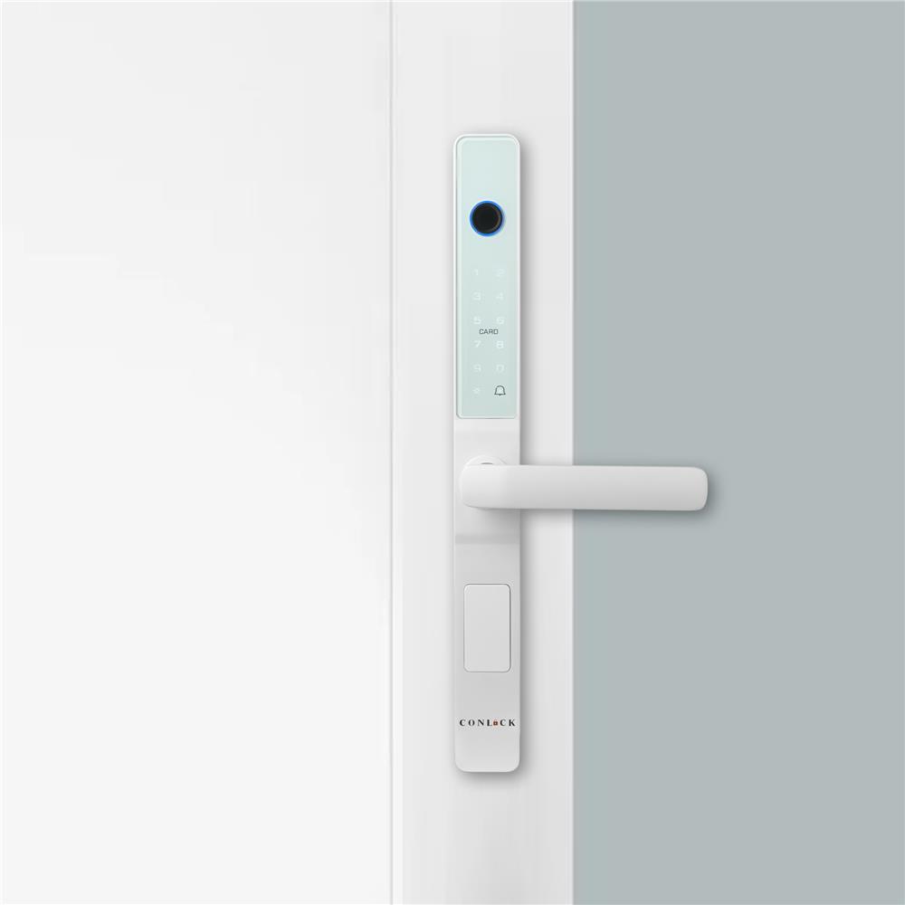 กลอนดิจิตอล CONLOCK CL-165FB สีขาว