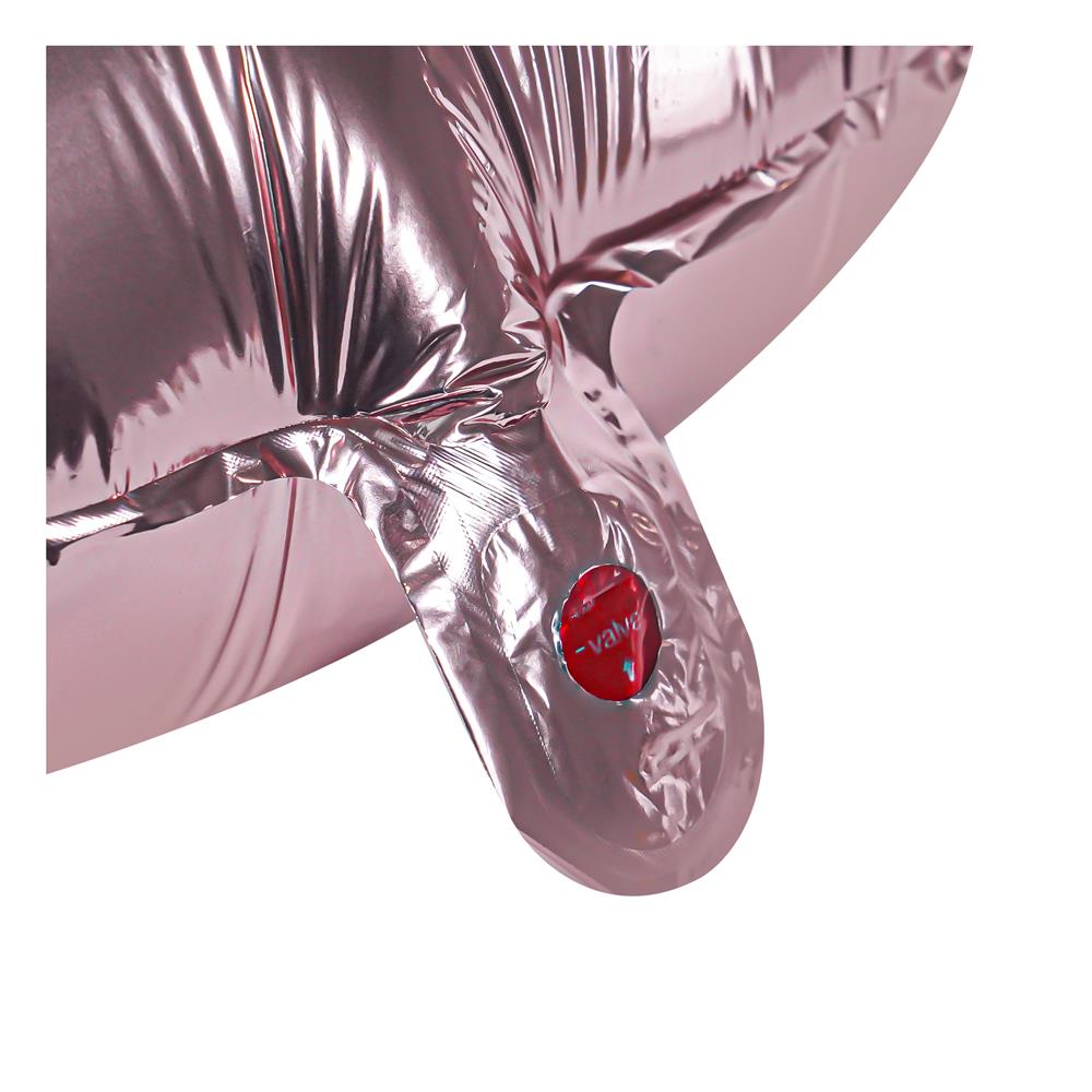 ลูกโป่งฟอยล์ตกแต่ง SNAZZ เลข 6 40 นิ้ว สีชมพู