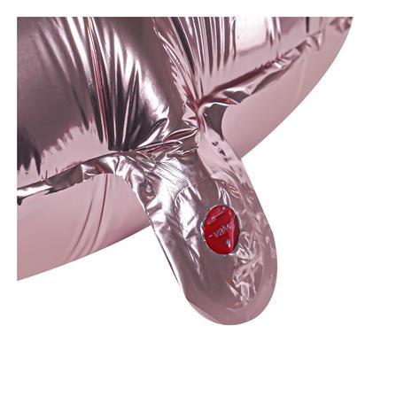 ลูกโป่งฟอยล์ตกแต่ง SNAZZ เลข 6 40 นิ้ว สีชมพู_2