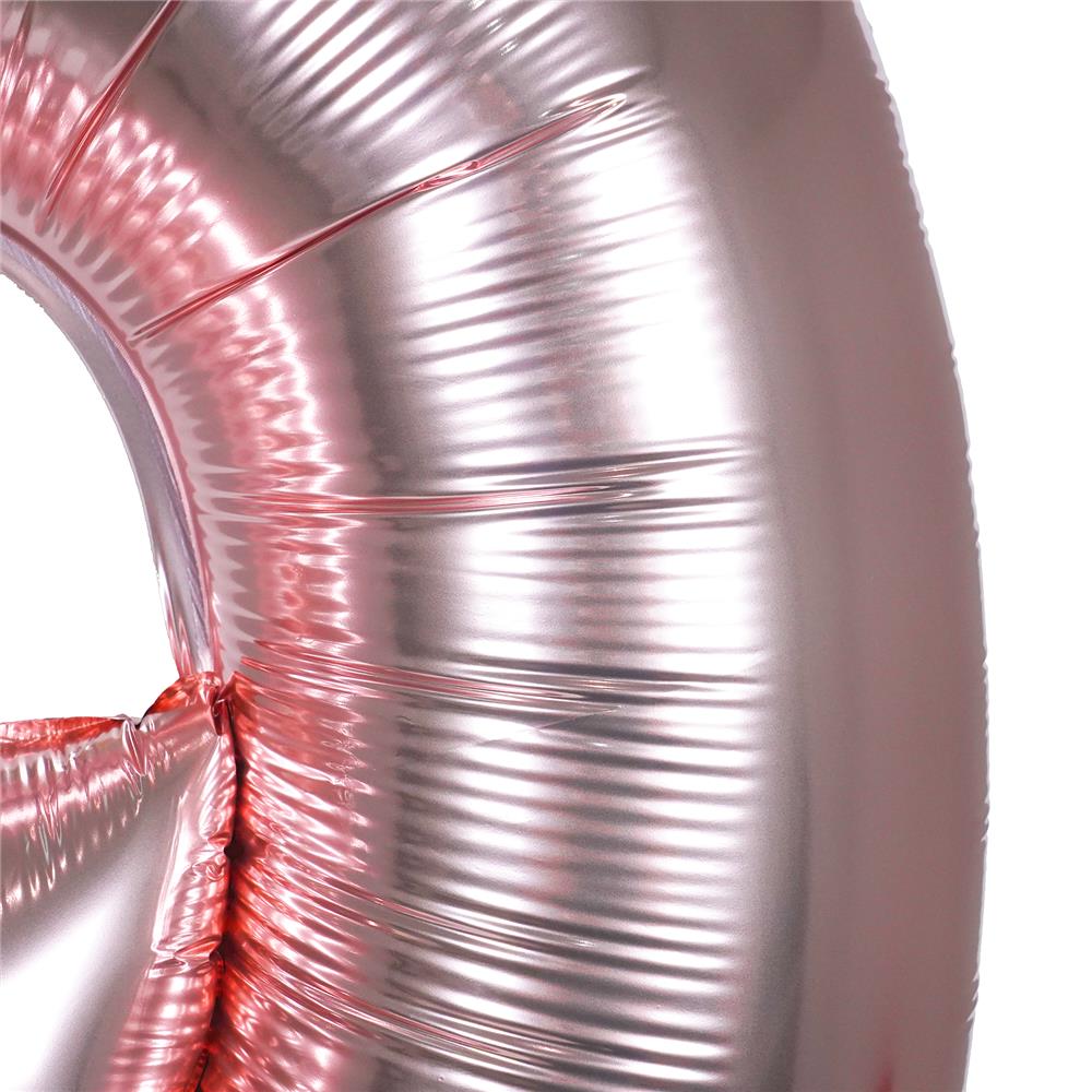 ลูกโป่งฟอยล์ตกแต่ง SNAZZ เลข 9 40 นิ้ว สีชมพู