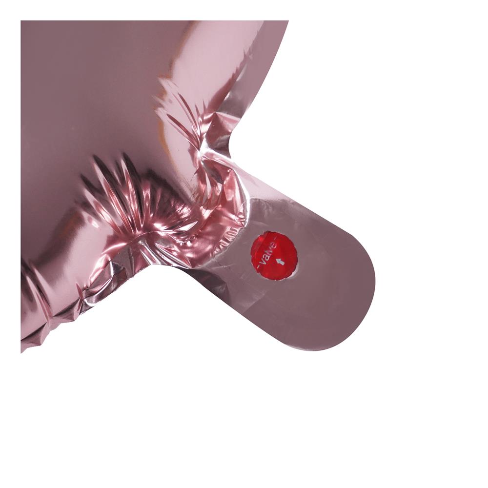 ลูกโป่งฟอยล์ตกแต่ง SNAZZ เลข 3 40 นิ้ว สีชมพู