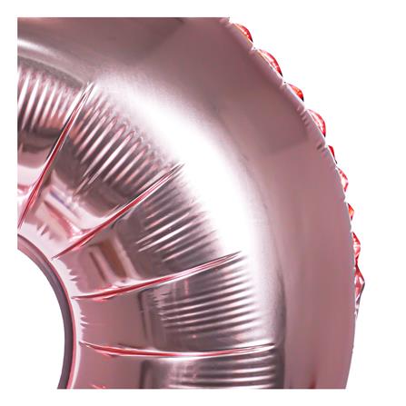 ลูกโป่งฟอยล์ตกแต่ง SNAZZ เลข 3 40 นิ้ว สีชมพู_1