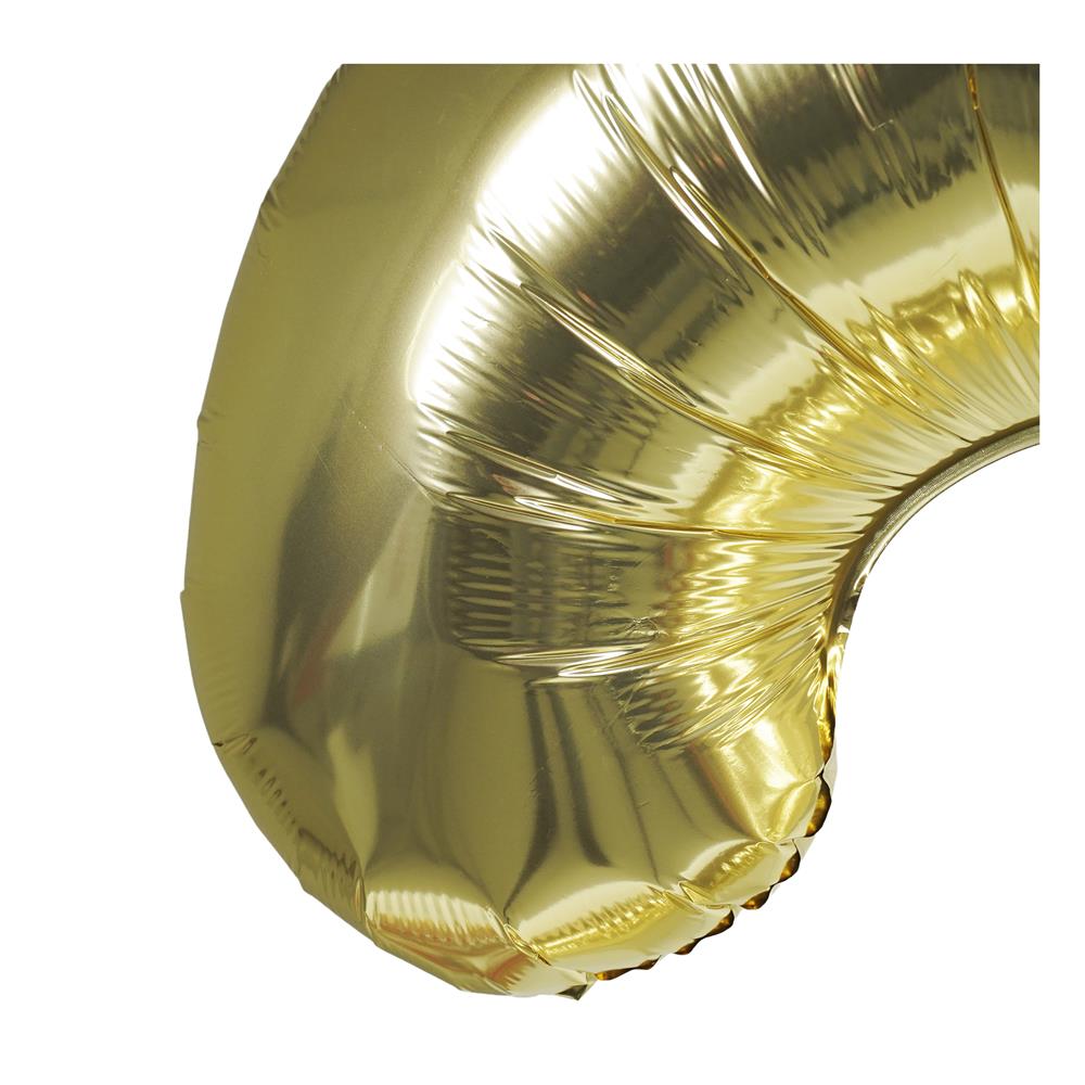 ลูกโป่งฟอยล์ตกแต่ง SNAZZ เลข 3 40 นิ้ว สีทอง