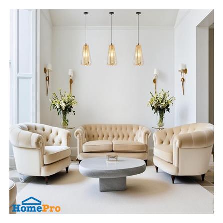 ไฟช่อ SUCCESS SCP-4022/1 สีดำ/ใส/ทอง 1 หัว_2