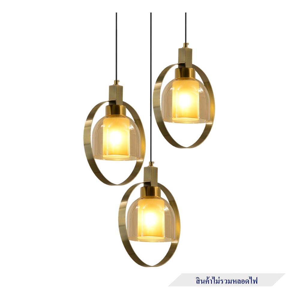 ไฟช่อ SUCCESS SCP-3990/3 สีทอง/ชา/ดำ 3 หัว