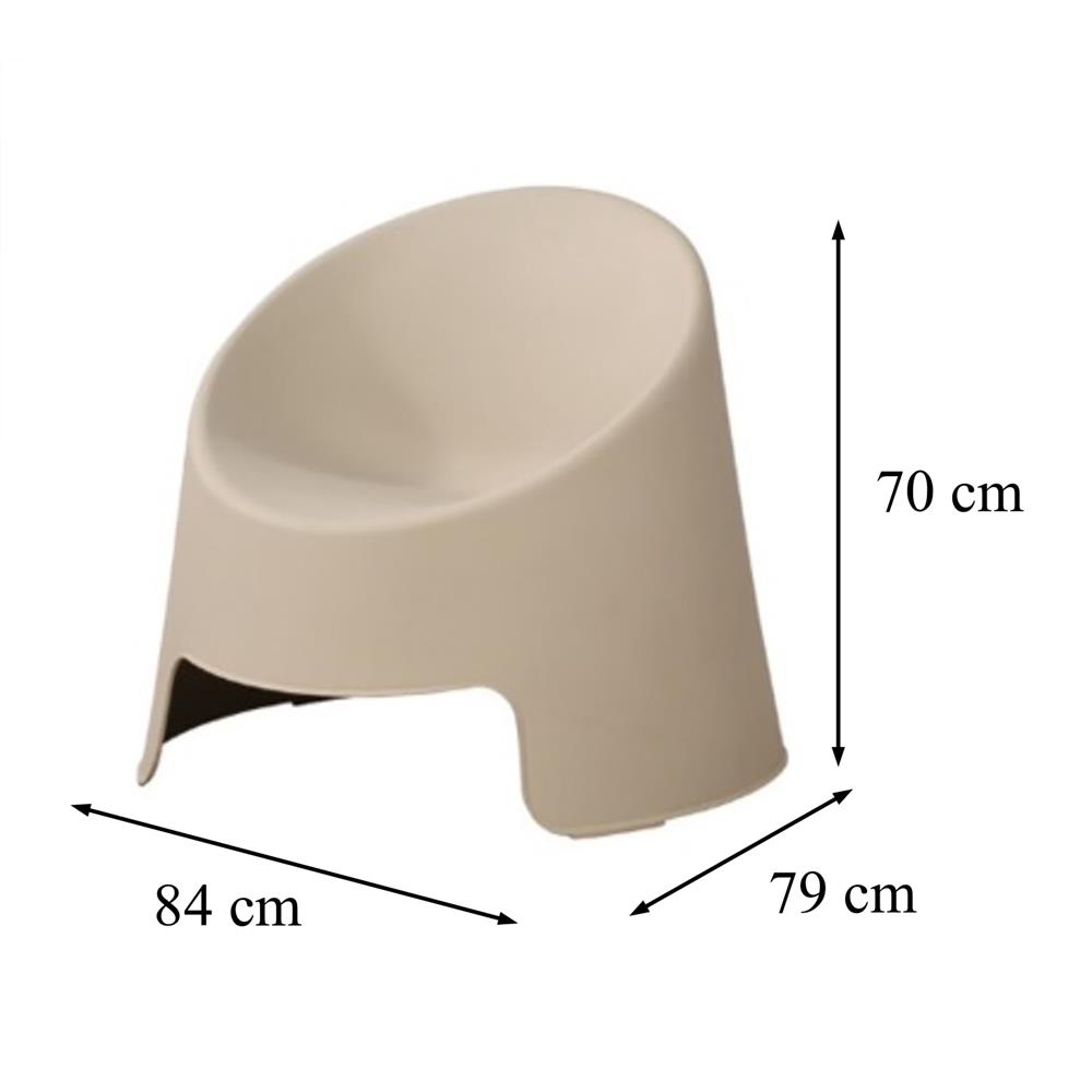 ชุดโซฟาสนาม 4 ที่นั่ง SPRING VETO สีเทา