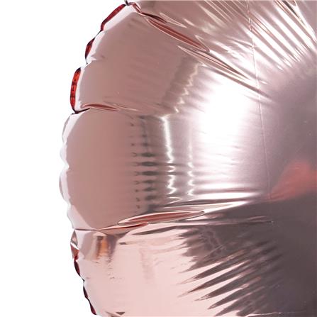 ลูกโป่งฟอยล์วงกลม SNAZZ 18 นิ้ว สีชมพู_1