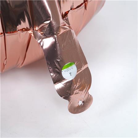 ลูกโป่งฟอยล์วงกลม SNAZZ 18 นิ้ว สีชมพู_2