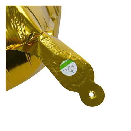 ลูกโป่งฟอยล์วงกลม SNAZZ 18 นิ้ว สีทอง_2