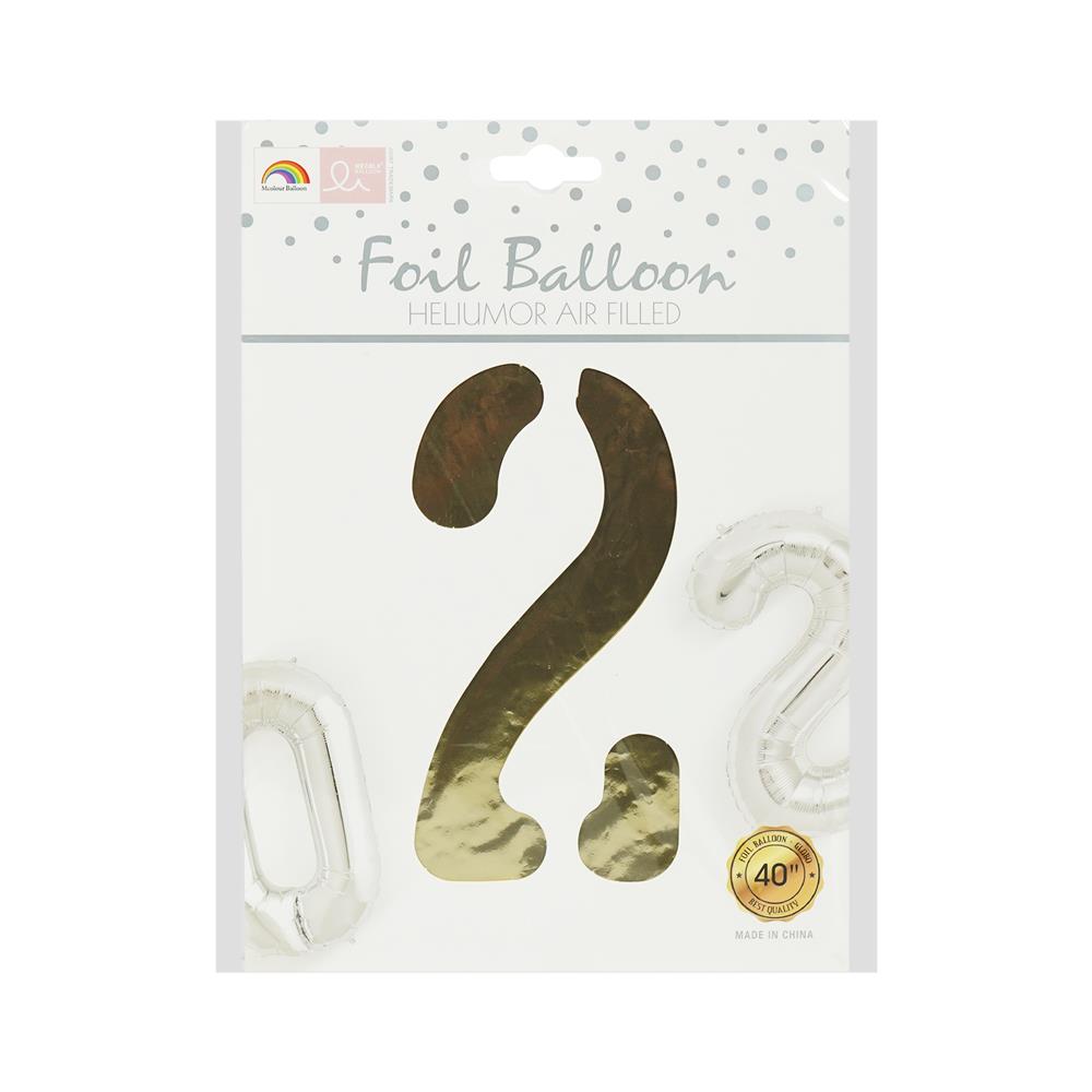 ลูกโป่งฟอยล์ตกแต่ง SNAZZ เลข 2 40 นิ้ว สีทอง