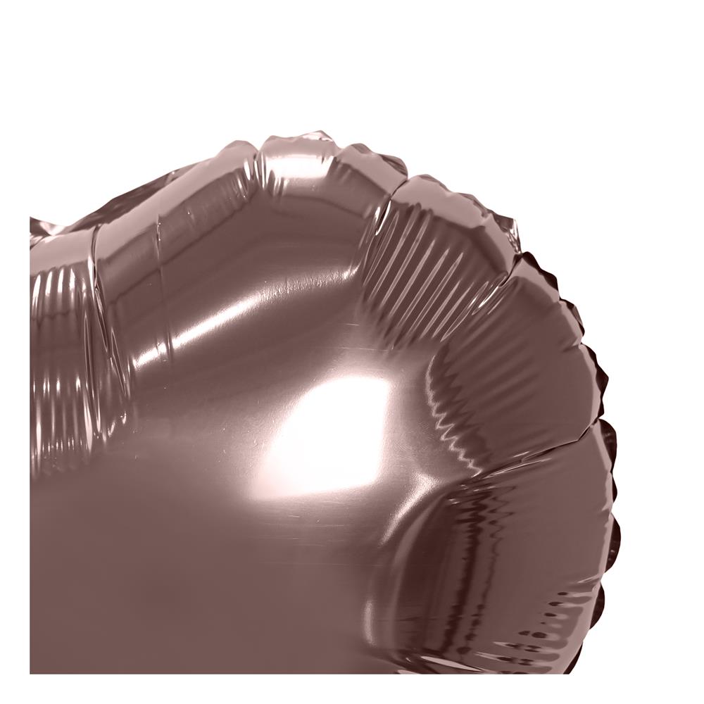 ลูกโป่งฟอยล์ หัวใจตกแต่ง SNAZZ 18 นิ้ว สีชมพู