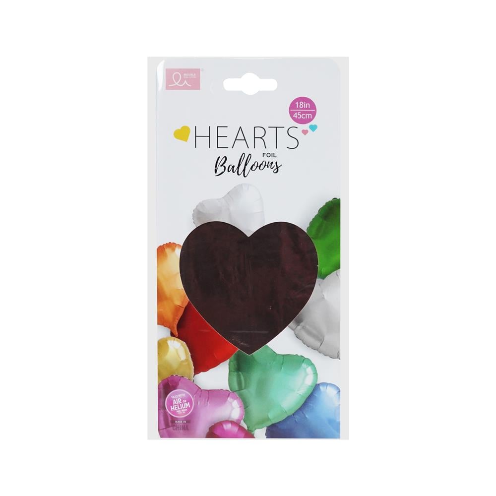 ลูกโป่งฟอยล์ หัวใจตกแต่ง SNAZZ 18 นิ้ว สีชมพู