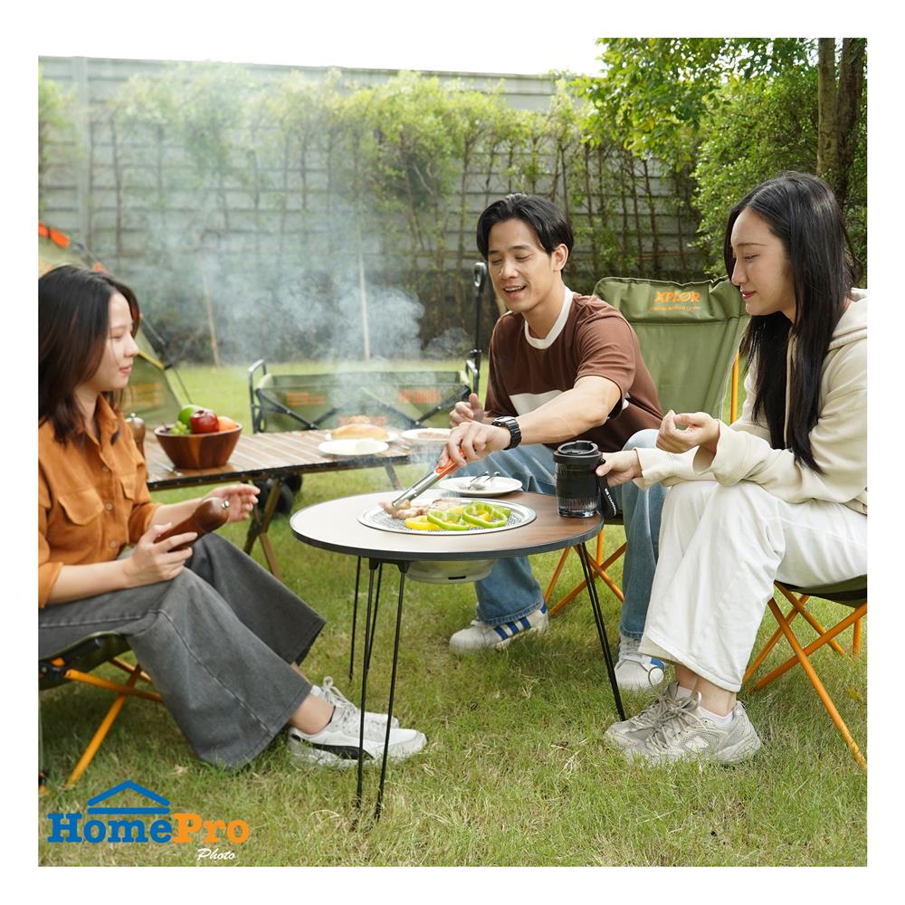 โต๊ะปิ้งย่างอเนกประสงค์ SPRING XPLOR สีดำ