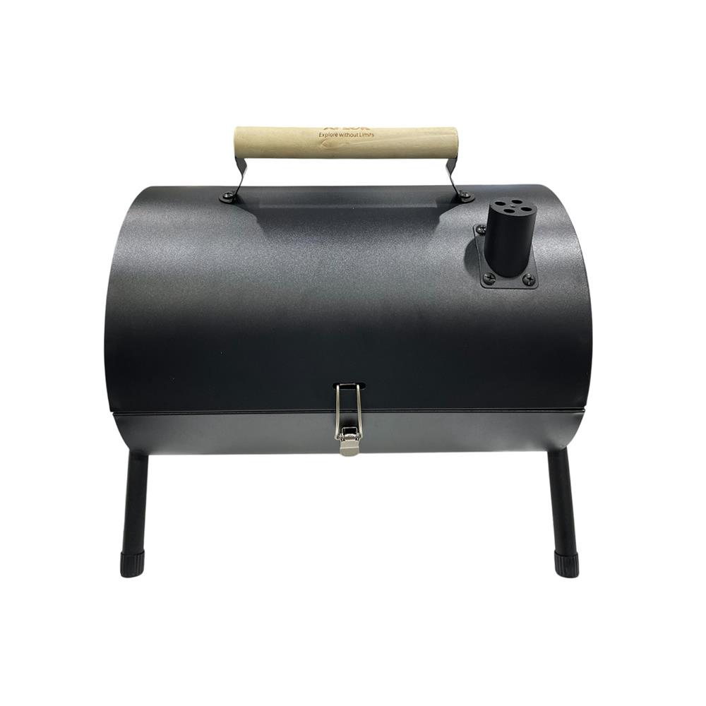 เตาถ่านบาร์บีคิว ตั้งโต๊ะ SPRING BARREL XPLOR สีดำ
