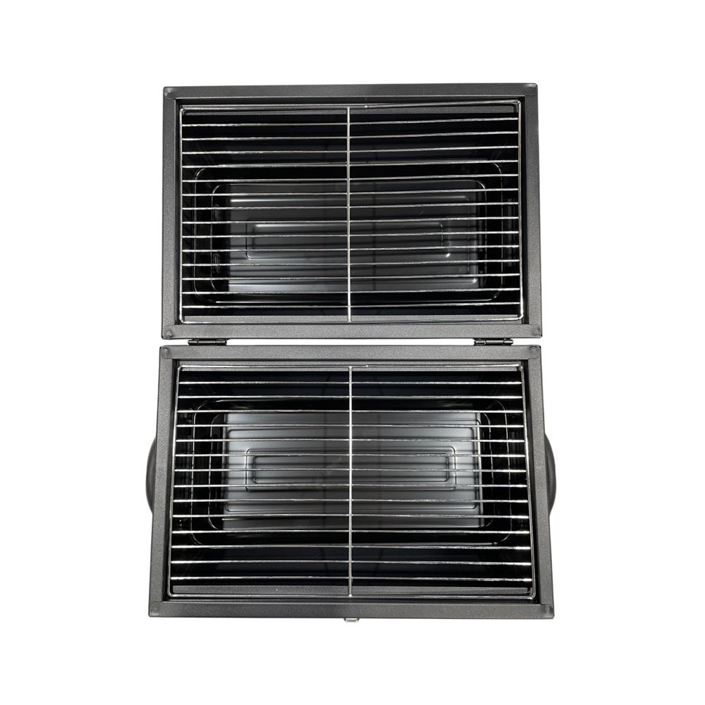 เตาถ่านบาร์บีคิว ตั้งโต๊ะ SPRING BARREL XPLOR สีดำ