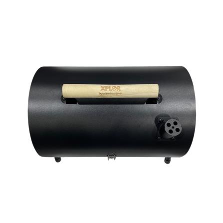 เตาถ่านบาร์บีคิว ตั้งโต๊ะ SPRING BARREL XPLOR สีดำ_2