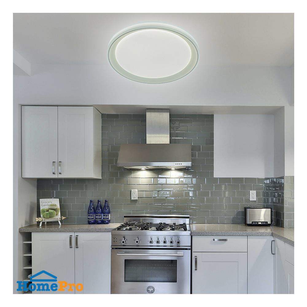 ไฟเพดาน LED STARLIGHT 04-CL-20369-WH 65 วัตต์ DAYLIGHT/COOL WHITE/WARMWHITE 19 นิ้ว สีขาว